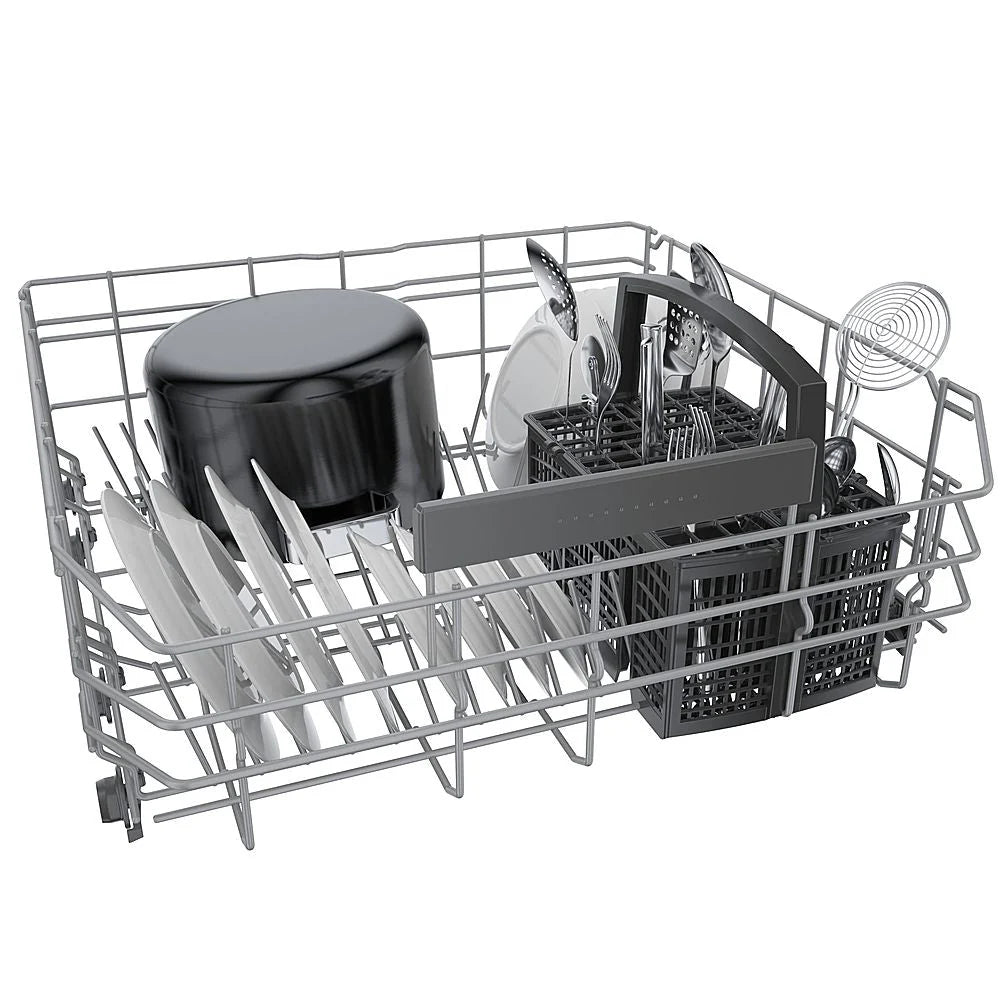 Bosch - 800 Series 24 Top Control Smart Built-In Dishwasher with 3rd Rack and 42 dBA - Custom Panel Ready