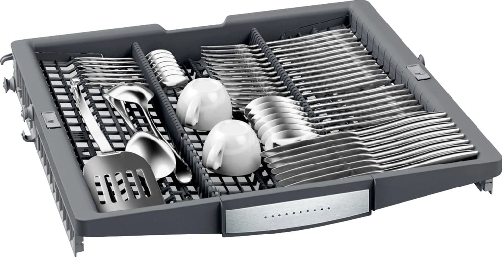 Bosch - 800 Series 24 Top Control Built-In Dishwasher with CrystalDry, Stainless Steel Tub, 3rd Rack, 42 dBa - Stainless steel