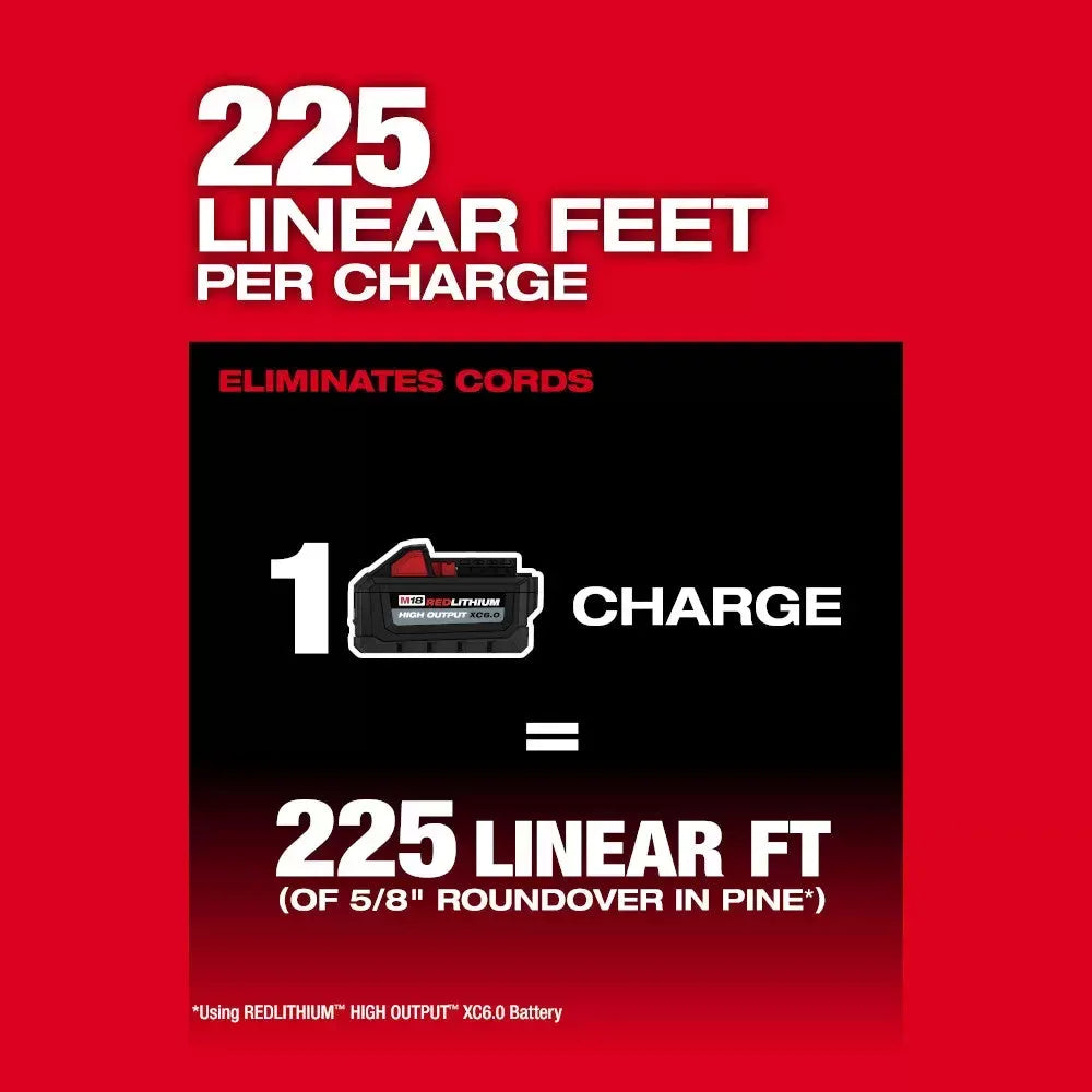 Milwaukee 2838-20 M18 FUEL 18V 1/2 Cordless Lithium-Ion Router - Bare Tool