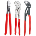 KNIPEX Tools 9K 00 80 117 US, Cobra, Pliers Wrench, Diagonal Cutters 10-Inch Set, 3-Piece