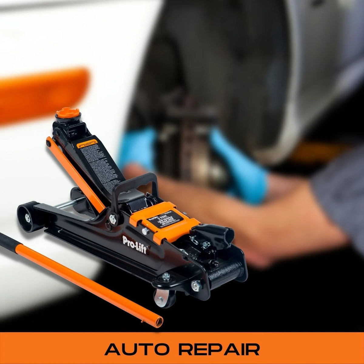 Pro-Lift 2 Ton (4000 lbs) Floor Jack - Car Hydraulic Trolley Lift