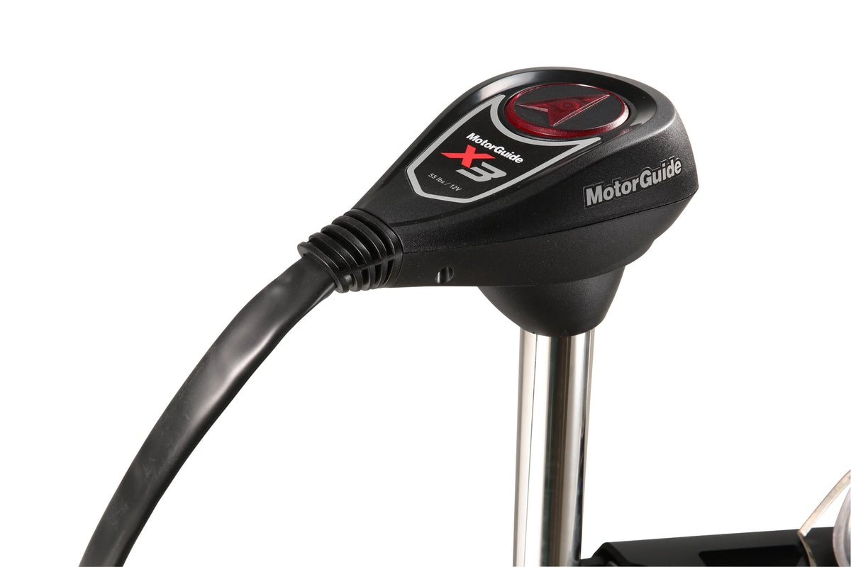 MotorGuide 940200220 X3 Digital Freshwater Trolling Motor with Foot Control - 12V (55 lbs.), 36 Shaft