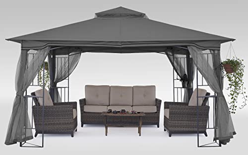 MASTERCANOPY Double Tiered Mosquito Netting Backyard