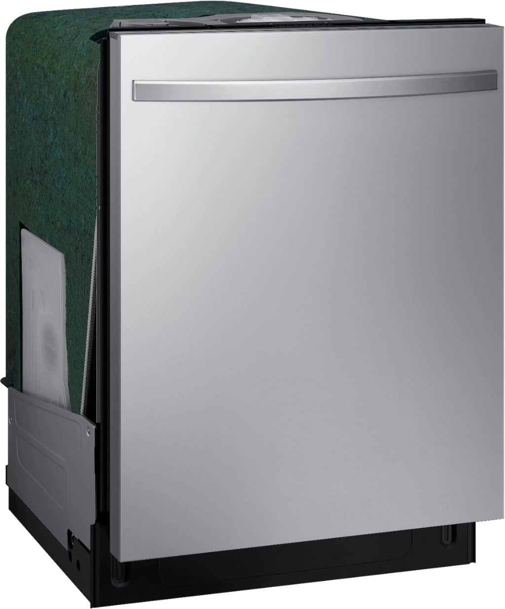 Samsung - StormWash 24 Top Control Built-In Dishwasher with AutoRelease Dry, 3rd Rack, 48 dBA - Stainless steel