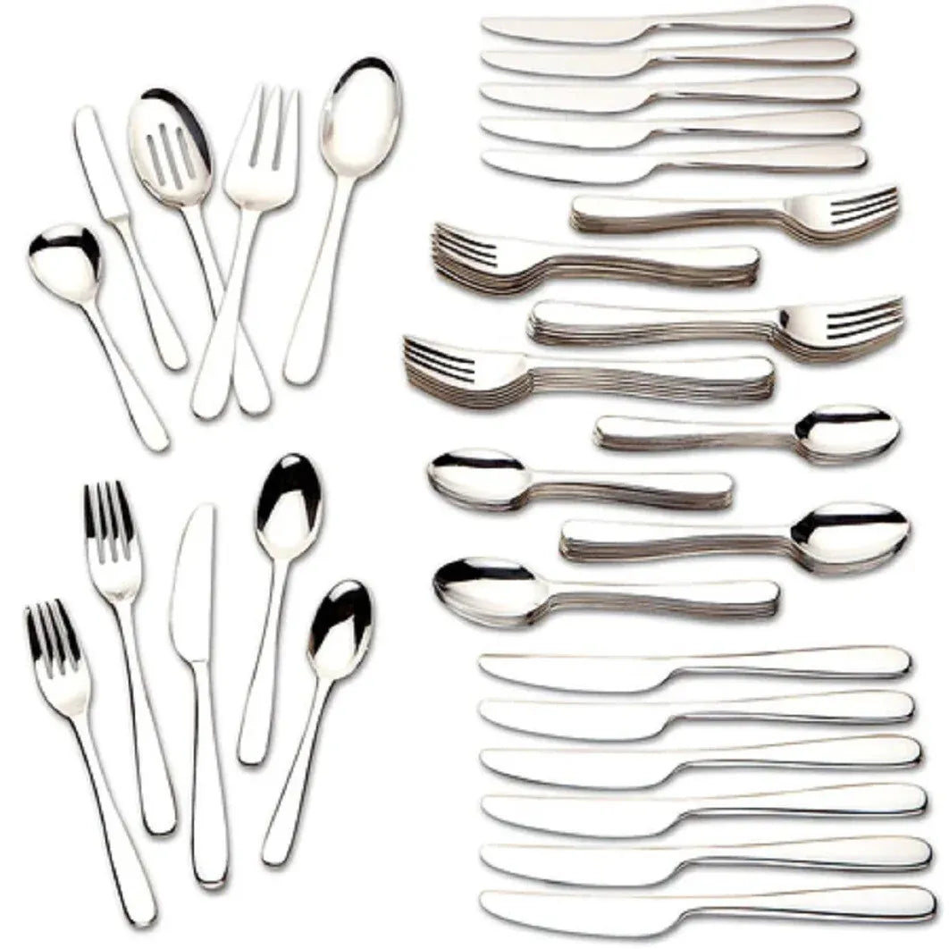 Stainless 65-piece Flatware Set - NO