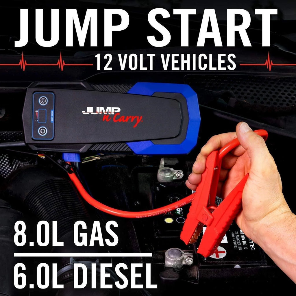 Jump-N-Carry 12 Volt Lithium Jump Starter, 450 Start Assist Amp