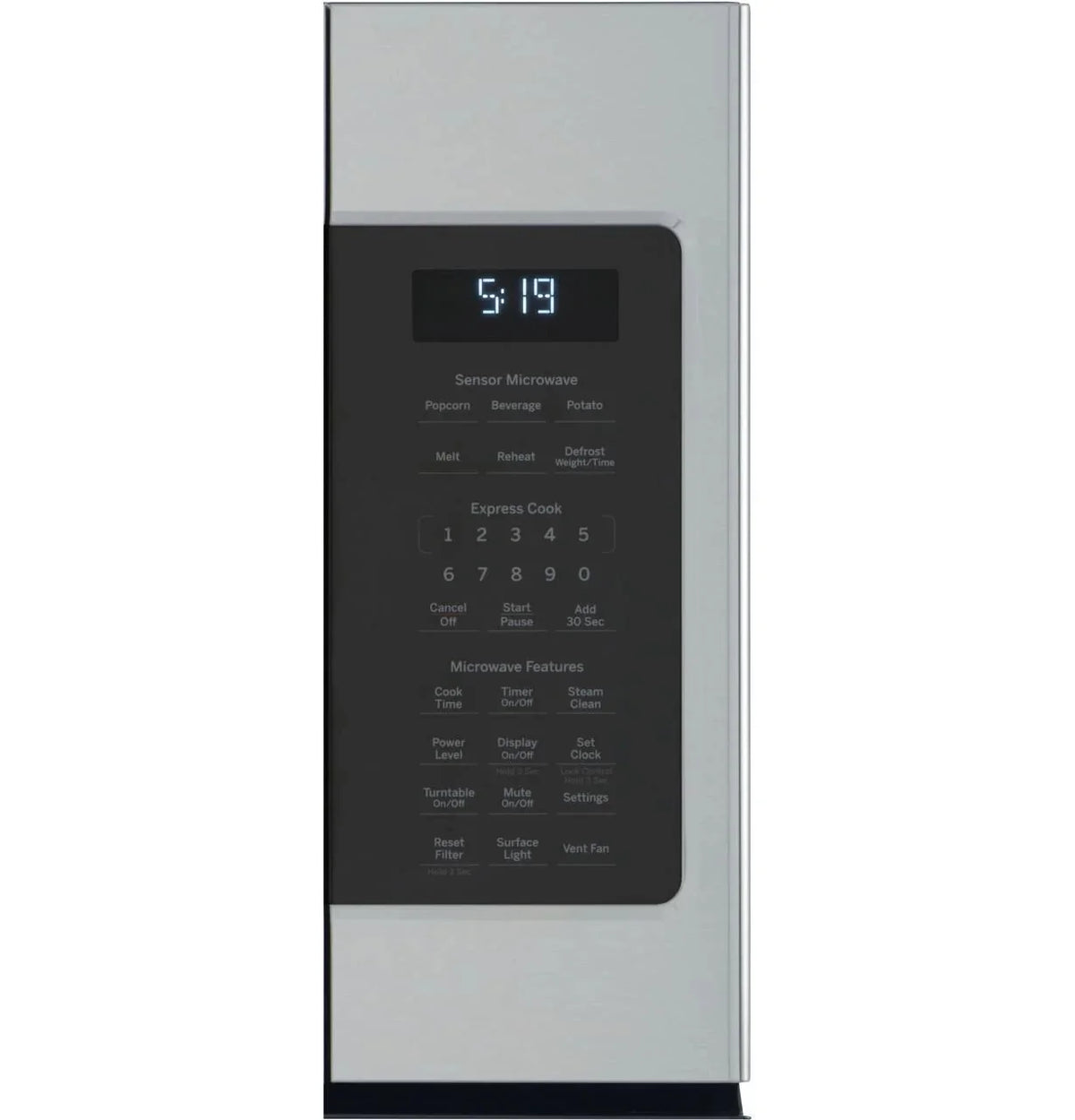 Cafe Cvm519p2ps1 30 Wide 1.9 Cu. Ft. 1000 Watt Over The Range Microwave - Stainless Steel