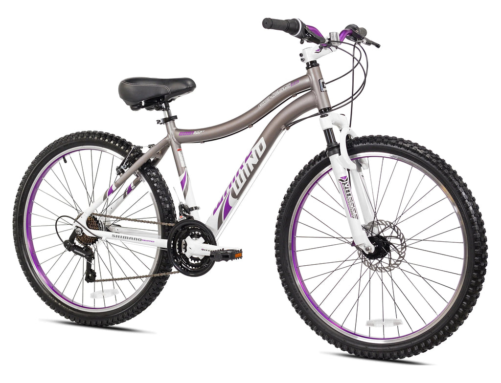 Genesis 26 Whirlwind Women's Mountain Bike, Gray