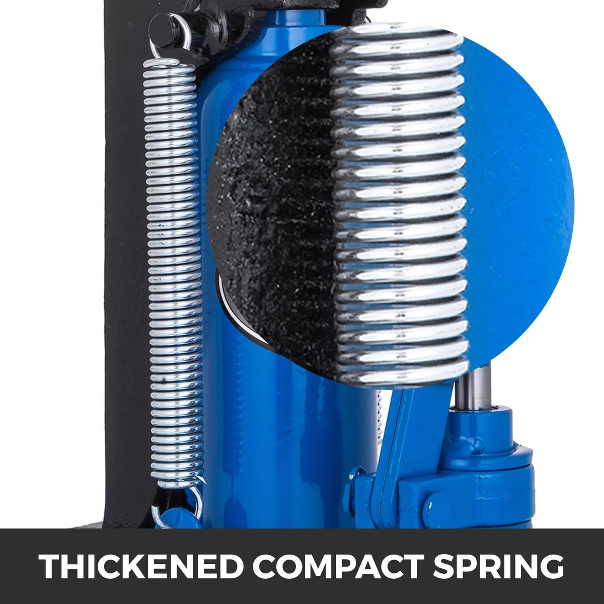 VEVORbrand Toe Jack Lift Hydraulic Machine Toe Jack Lift Air Hydraulic Toe Jack Proprietary Heat-Treated Steel (2.5-5Ton Blue)