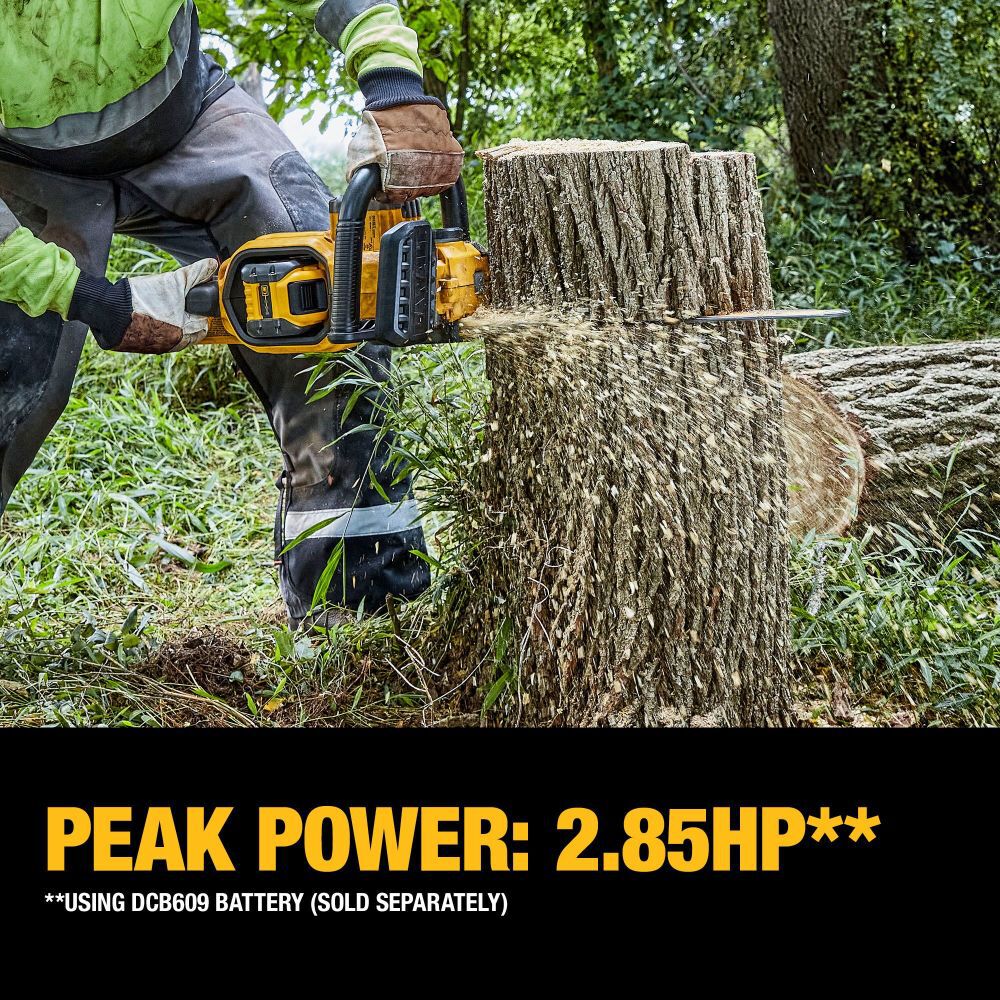 DW 60V MAX Chainsaw 18 Brushless Cordless Kit DCCS672X1 from DW