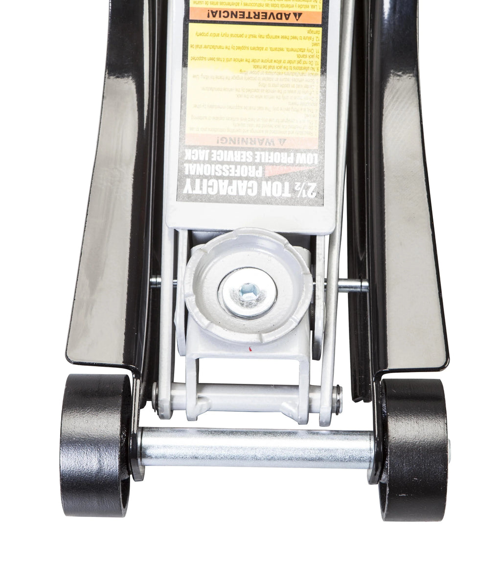 Black Jack 2.5 Ton Low Profile Floor Jack Black/Silver, T825010W