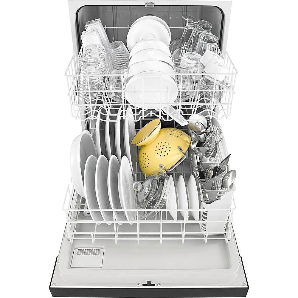 Whirlpool - 24 Tall Tub Built-In Dishwasher - Stainless steel
