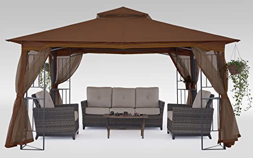 MASTERCANOPY Double Tiered Mosquito Netting Backyard