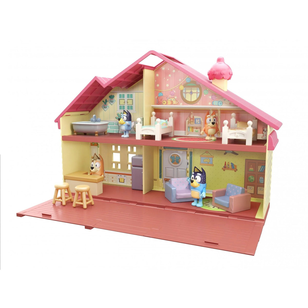 Bluey Family Home - Bluey 2.5-3 Figure with Home Playset