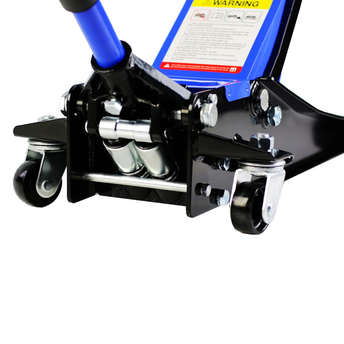 DSstyles 3 Ton Hydraulic Floor Jack Dual Pump 6600 Lb Capacity Lifting Range 3.3-18.5 Low Profile Service Jack for Quickly Car Lift