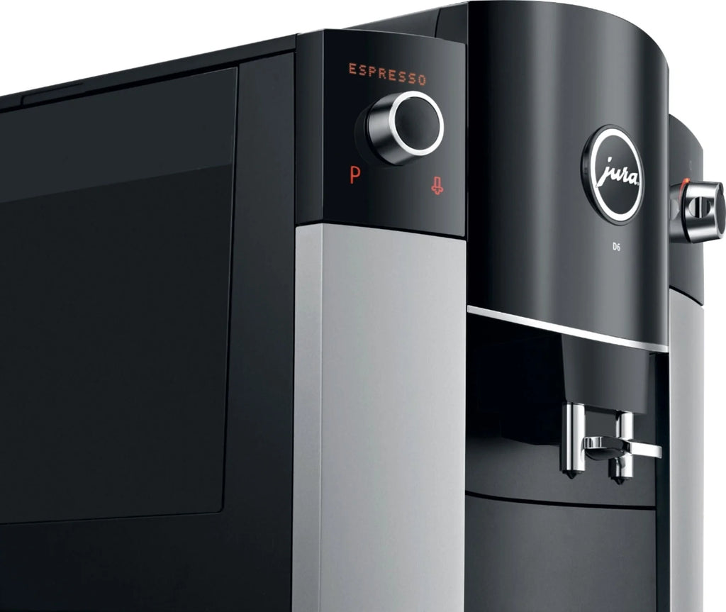Jura - D6 Automatic Coffeemaker and Espresso Machine - Platinum