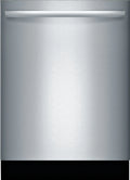 Bosch - 800 Series 24 Top Control Smart Built-In Dishwasher with 3rd Rack and 42 dBA - Silver