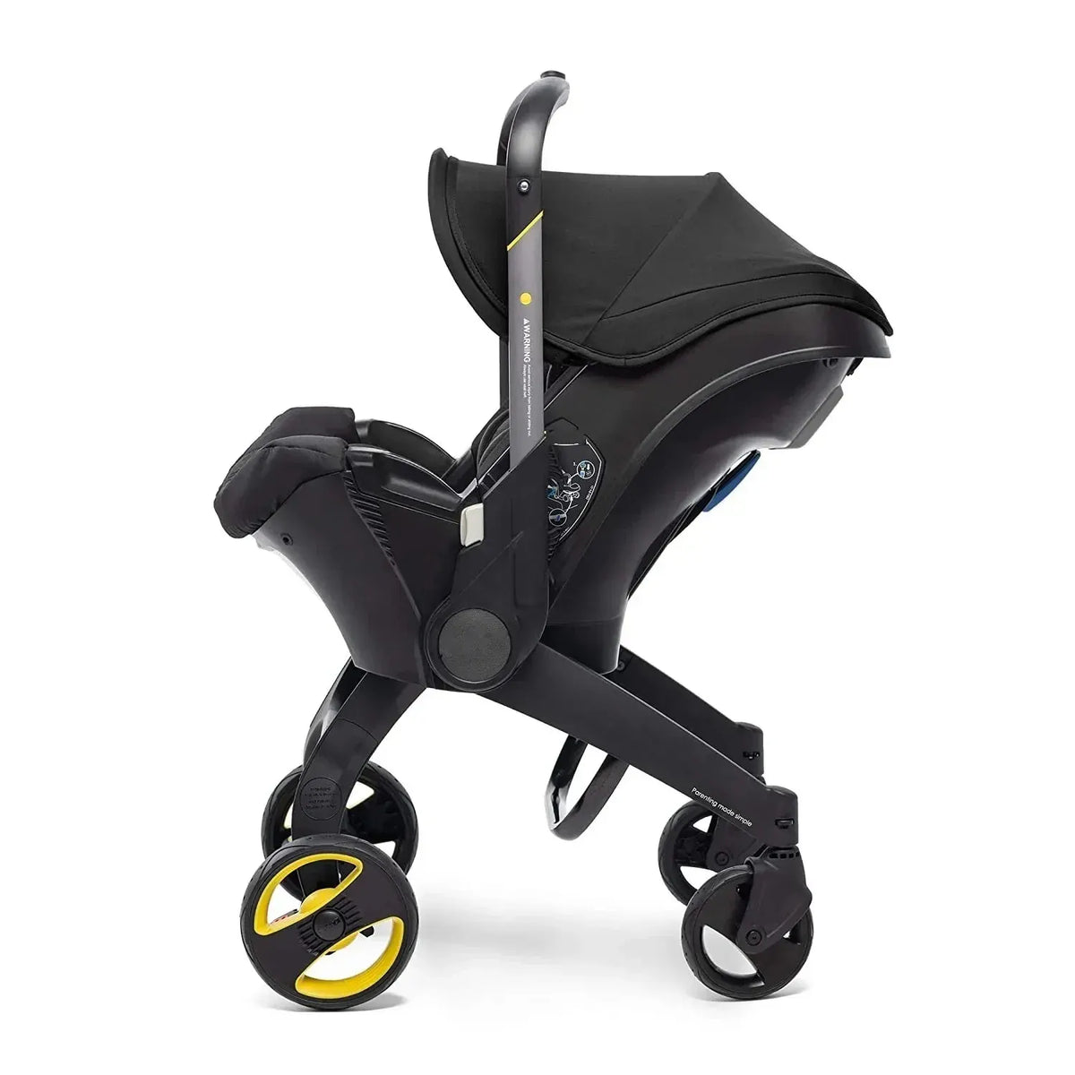 Compact 4-in-1 Baby Stroller & Car Seat Travel System for Newborns