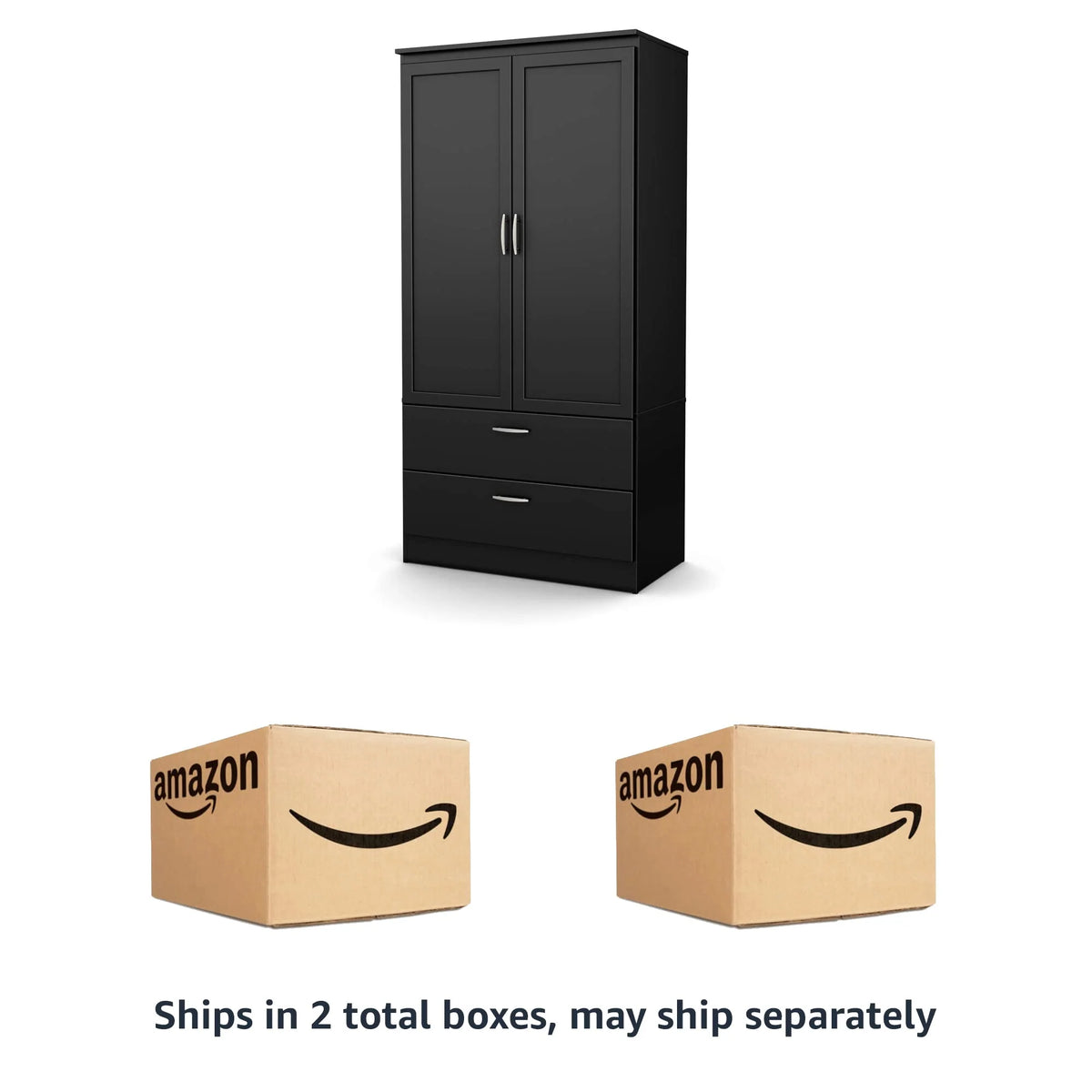 South Shore 5370038 Wardrobe Adjustable
