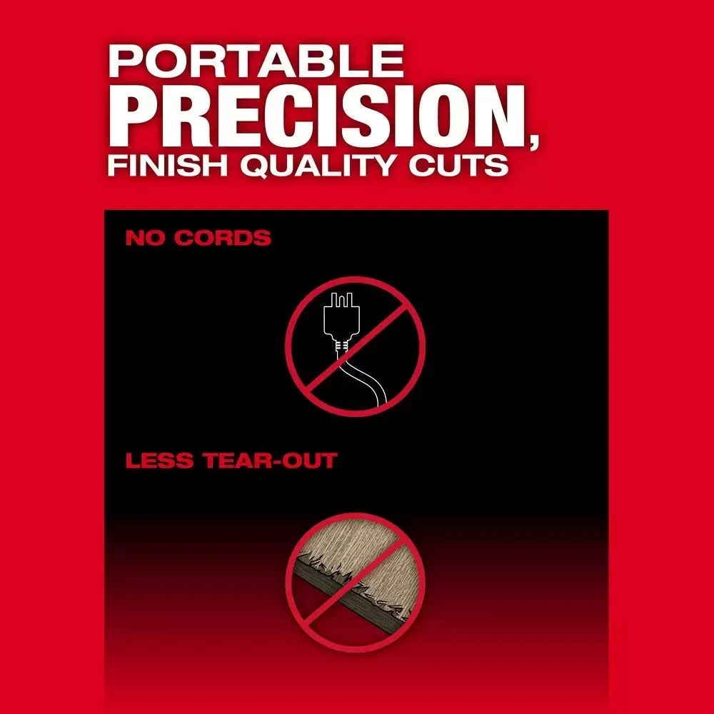 Milwaukee 2831-20 M18 FUEL 18V 6-1/2 Cordless Plunge Track Saw - Bare Tool