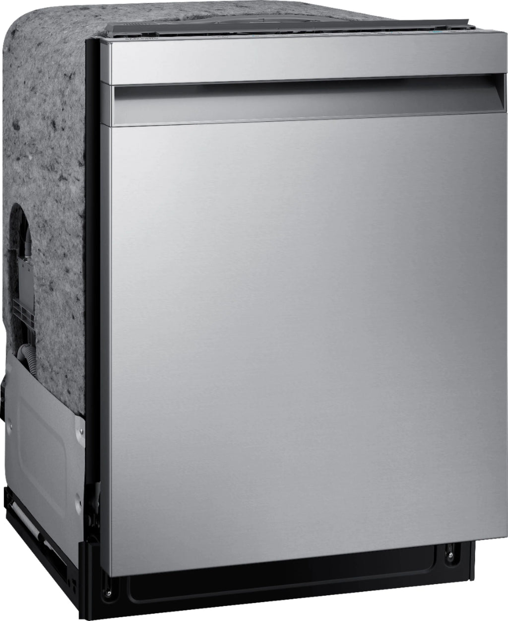 Samsung - StormWash 24 Top Control Built-In Dishwasher with AutoRelease Dry, 3rd Rack, 42 dBA - Stainless steel