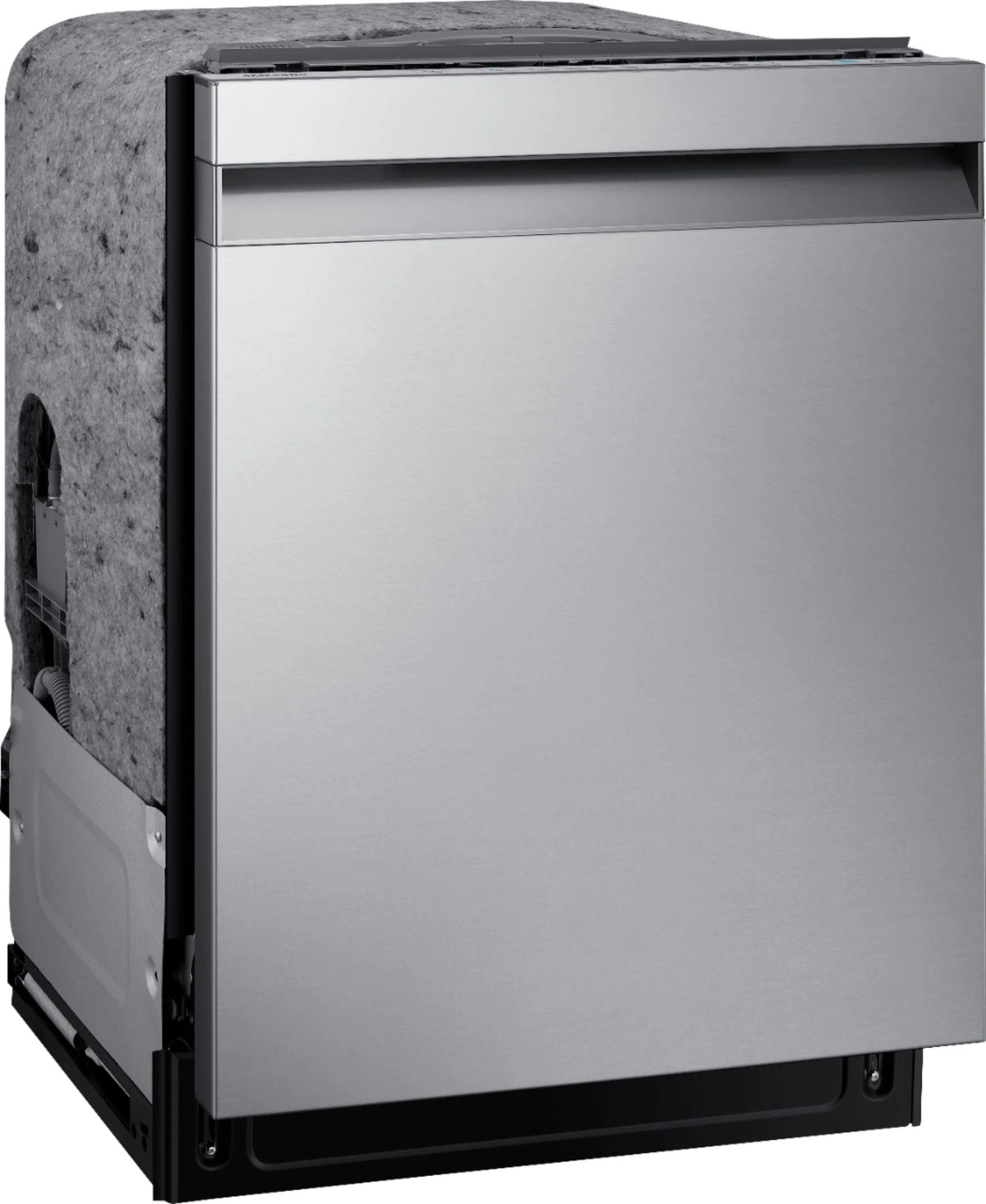 Samsung - StormWash 24 Top Control Built-In Dishwasher with AutoRelease Dry, 3rd Rack, 42 dBA - Stainless steel