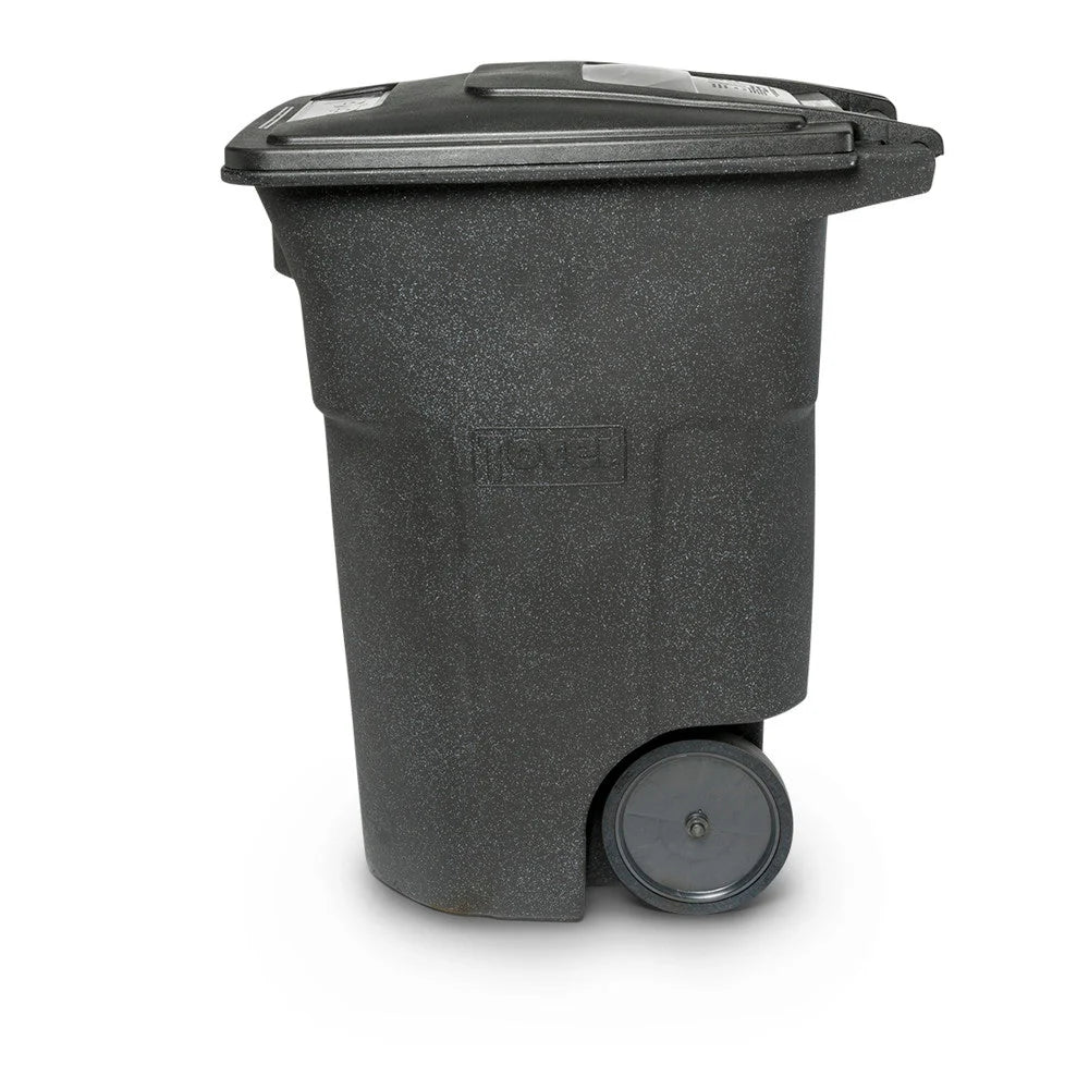 Toter 96 Gallon Trash Can with Smooth Wheels and Lid ;💝 Last Day For Clearance