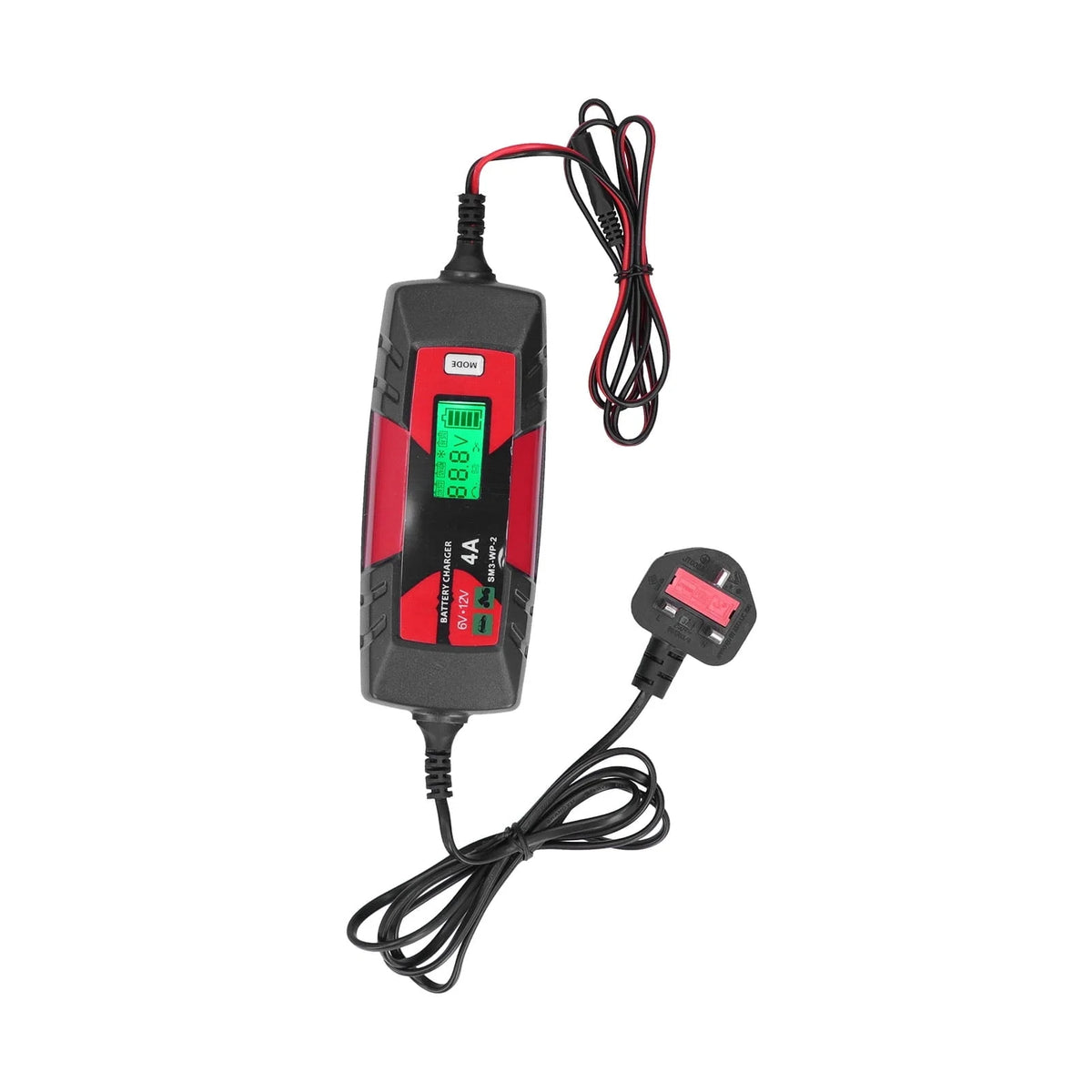2024 Battery Charger Multifunctional Intelligent Pulse Repair Power Charging for Car SM3?WP?2UK Plug 220-240V
